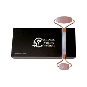 Rose Radiance Quartz Facial Rolle