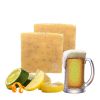 DR.HC All-Natural Skincare Face Soap - Citrus Beer (110g, 3.8oz.) (Anti-aging, Skin brightening, Anti-blemish, Exfoliating...)