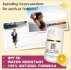 DR.HC Pro-50 Mineral Natural Nourishing Sunscreen (40g, 1.4oz.) (Natural UV Care, Skin brightening, Anti-aging, Damage Repair, Anti-inflammatory...)
