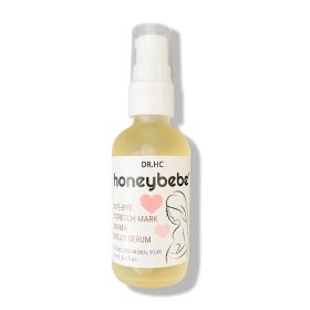 DR.HC Honeybebe' Bye-Bye Stretch Mark Mama Belly Serum (100% Organic, Natural & Vegan) (70ml, 2.4 fl.oz.) (Stretch Mark Prevention & Removal)