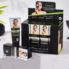 TVLV Bamboo Charcoal Cleansing Mask – Deep Detox (Option: Facial mask-12PCS)