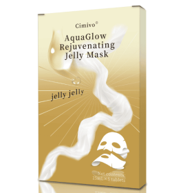 Cimivo AquaGlow Rejuvenating Jelly Mask (Option: 2boxes10 pieces)