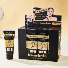 TVLV Gold Mask – 24K Collagen Peel-Off Freckle Removal (Option: Facial mask-12PCS)