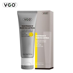 VGO Dual Care Amino Acid Facial Cleanser – Double Foam (Option: FC040)
