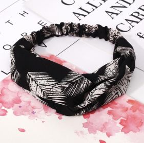 Women's Retro Style Printed Headband (Option: M3)