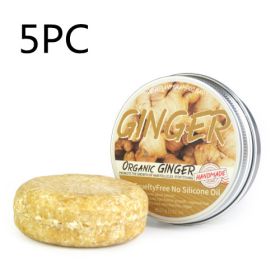 Resh Ginger Shampoo Bar – Scalp Refresh & Dandruff Control (60g) (Option: 60g Ginger 5PC)