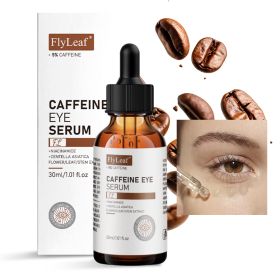 FlyLeaf Caffeine Eye Serum – Vitamin C + Antioxidant Lift (30 ml) (Option: 30ml)