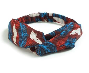 Women's Retro Style Printed Headband (Option: HB038c)