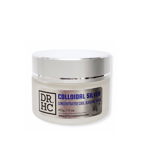 DR.HC Colloidal Silver Concentrated Cool Sleeping Mask (25~40g, 0.9~1.4oz) (Anti-acne, Anti-scar, Anti-blemish, Skin recovery...) (Size: Small (25G))