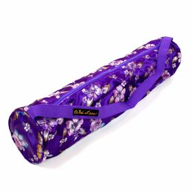 Deluxe Hibiscus Tote (Color: Purple)