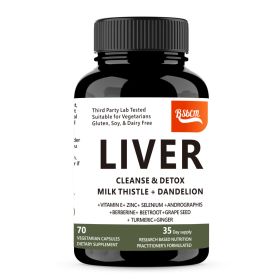 BsbCm Liver Cleanse & Detox (Color: White)