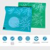 Bamboo Forest - Teal & Green