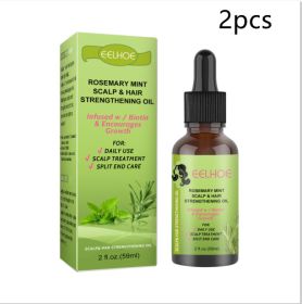 Rosemary Mint Scalp Serum – Growth Support & Cooling Care (59ml) (Option: 59ml 2pcs)