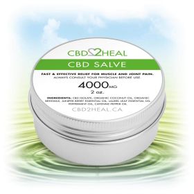 CBD Healing Salve Cream (Dosage: 4000mg, Flavour: Original)
