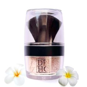 DR.HC Silky Mineral CC Powder (UV Protection All-Natural Loose Powder Foundation) (2 Shades) (11g, 0.4oz.) (Natural UV Care, Anti-aging, Skin brighten (Color: Cappuccino)