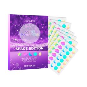 JAYSUING Space Edition Acne Patches – 180 Hydrocolloid Spot Treatments (Option: 1pcs)