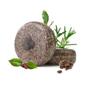 Resh Ginger Shampoo Bar – Scalp Refresh & Dandruff Control (60g) (Option: 60g Coffee)