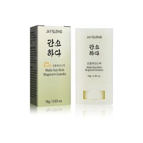 JAYSUING Matte Sun Stick – Mugwort + Camellia SPF 50+ (Option: 1pcs)