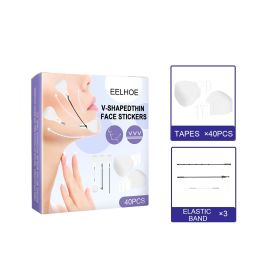 EELHOE V-Shaped Thin Face Stickers – Instant Sculpting Tape (Option: 1PC)